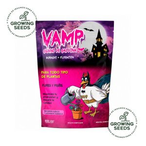 Vamp Bokashi Gallina + Murciélago Floración Abono Orgánico para Flores y Frutos