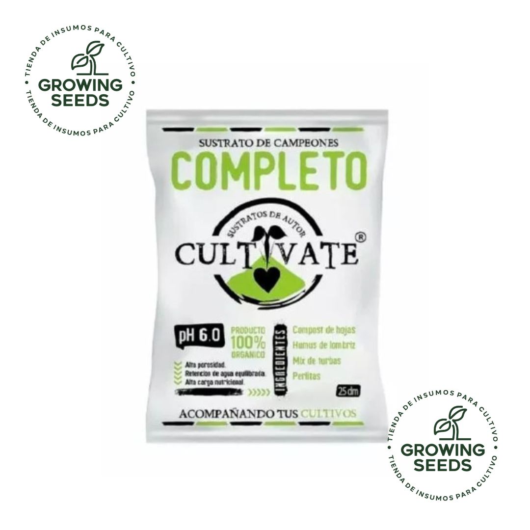Cultivate Completo - Sustrato Premium Listo para Usar